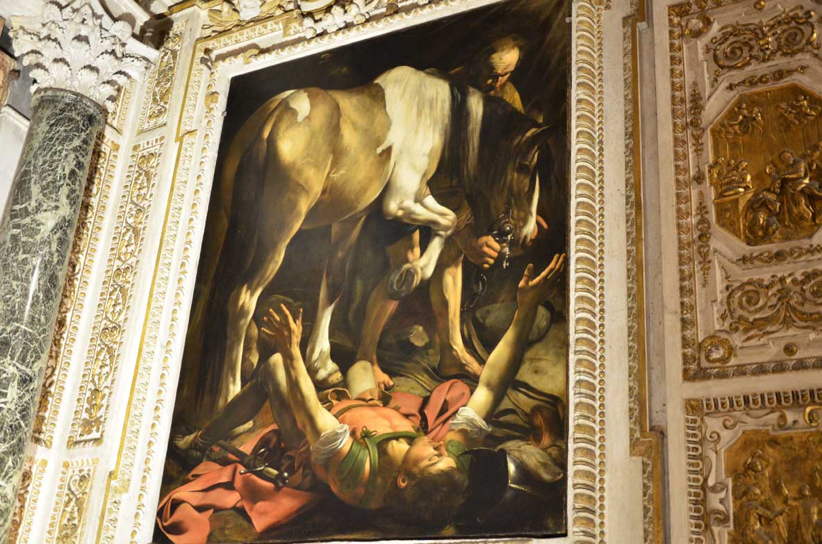 vocazione di San Paolo in santa maria del popolo
