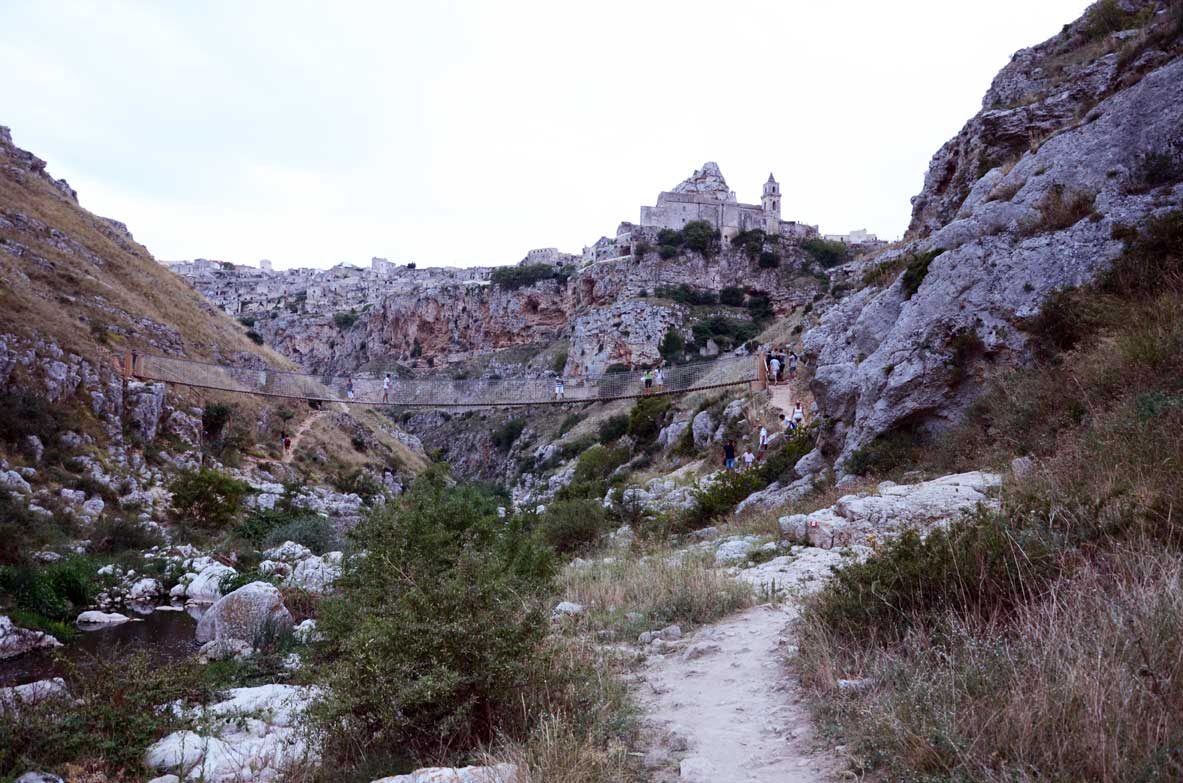 ponte tibetano a matera