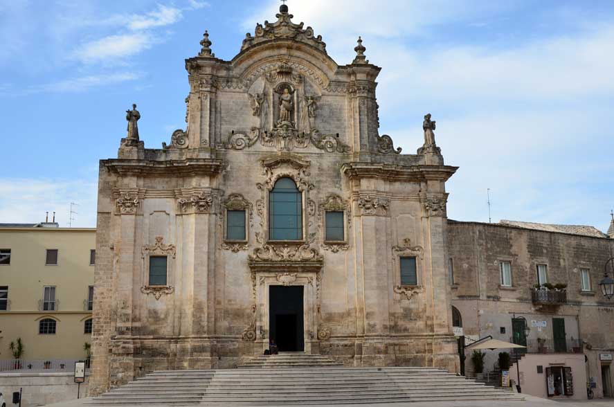 le chiese più importanti di Matera