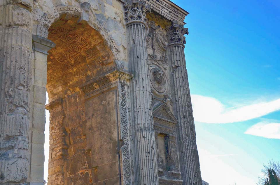 arco di trionfo romano a reims