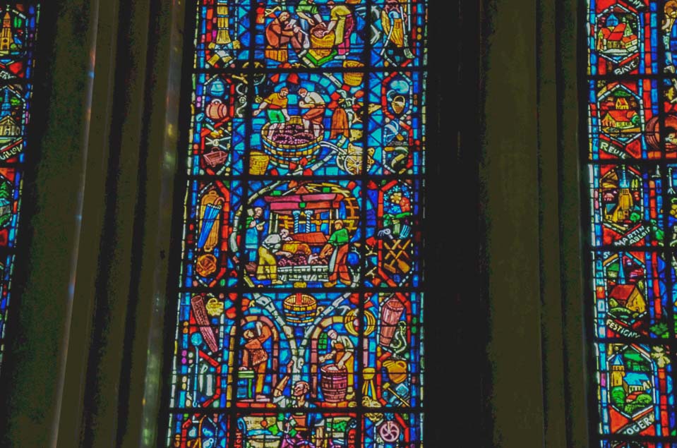 le vetrate della cattedrale di reims