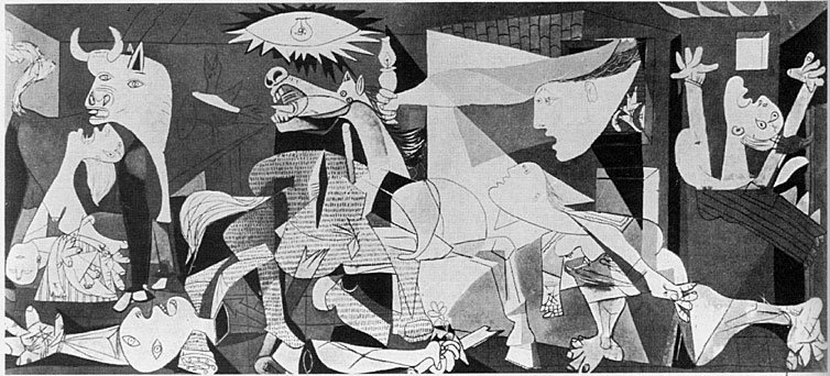 Guernica di Picasso esposta al Museo Reina Sofia di Madrid