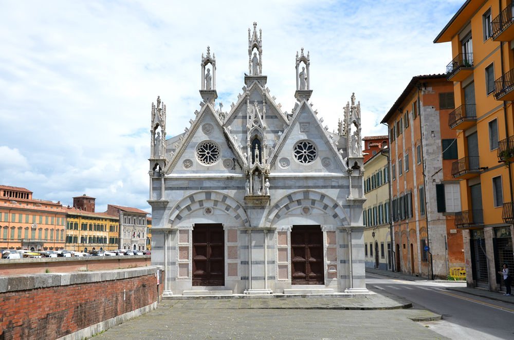 facciata della madonna della Spina