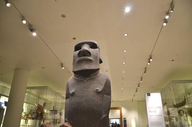il moai hoa hakananai’a al british museum