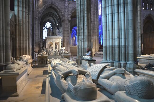 the funerary monuments of the Basilica of Saint-Denis