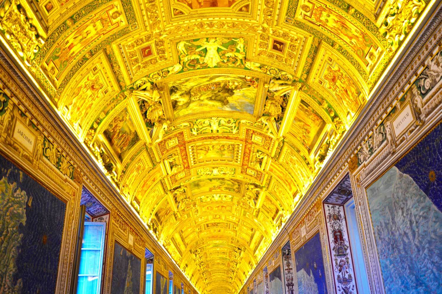 musei vaticani carte geografiche