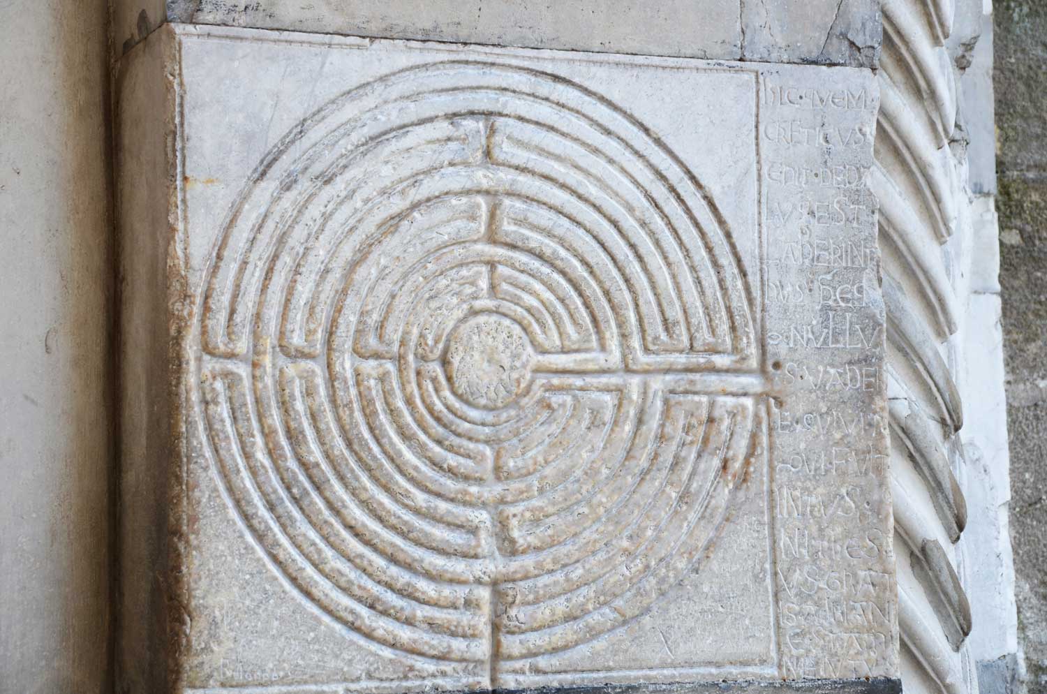 il labririnto del Duomo di lucca