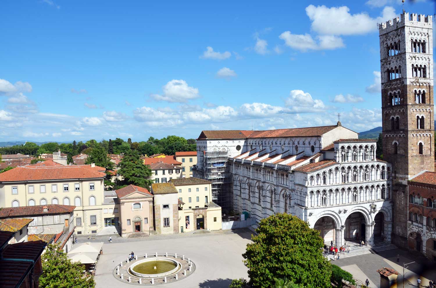 vista dalla torre della chiesa di San Giovanni