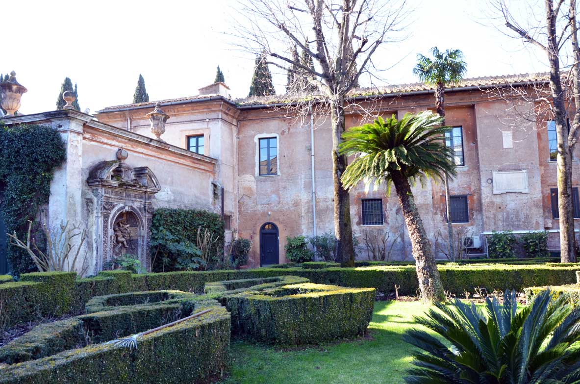 La villa del priorato di Malta ed il giardino