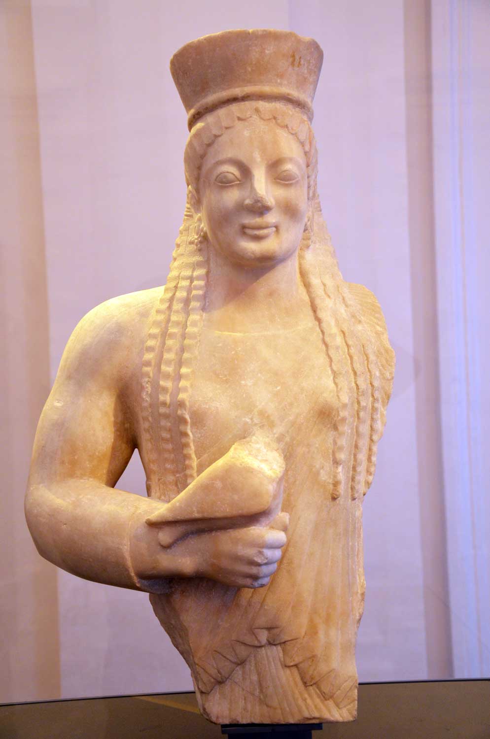 la kore di lione al museo delle belle arti