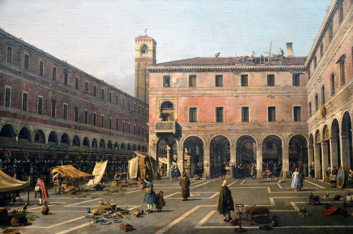 veduta di canaletto alla gemäldegalerie di berlino
