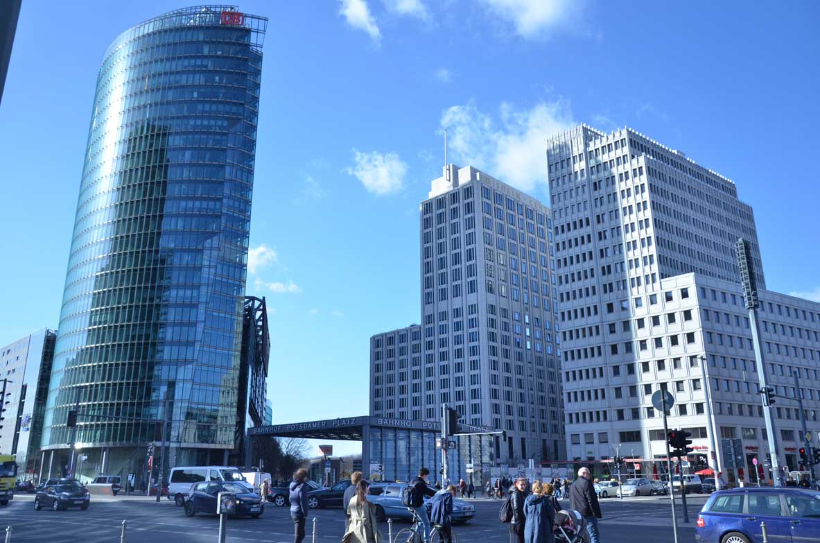 palazzi moderni a Berlino