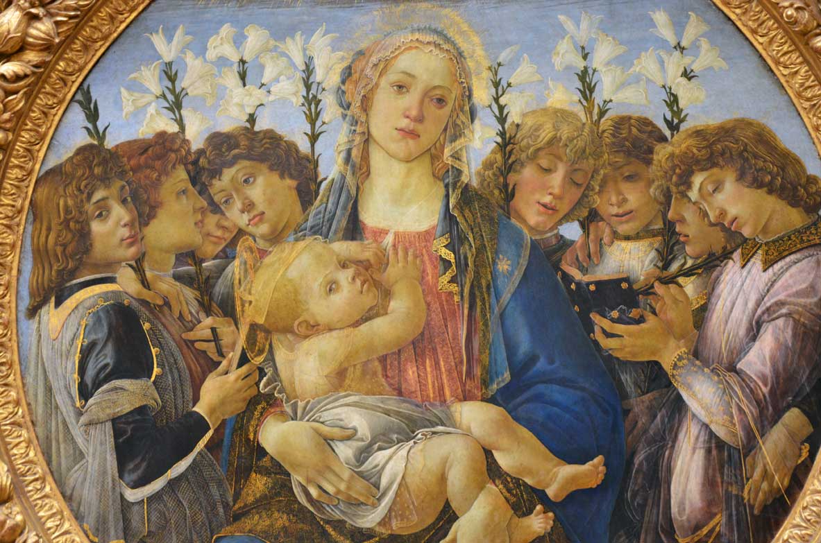 il tondo raczyński di botticelli alla gemäldegalerie