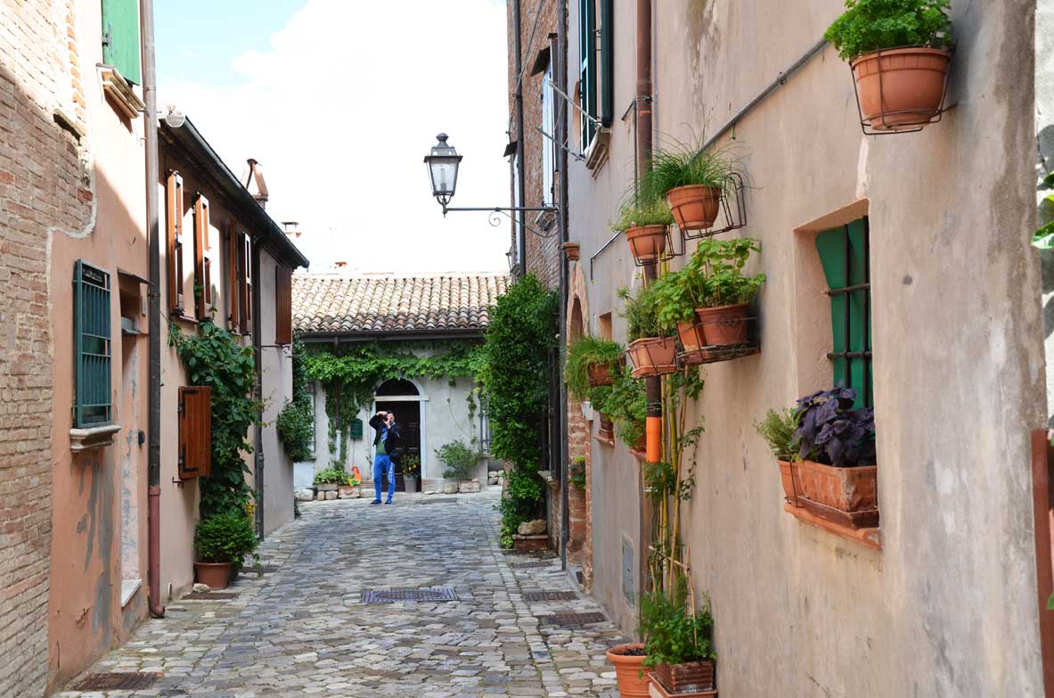 le stradine di santarcangelo di romagna