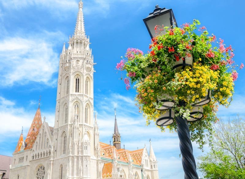 chiesa di mattia a budapest