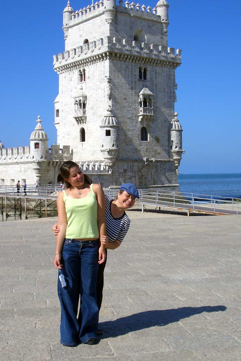 la scorsa volta a Lisbona con mia zia, quando avevo 16 anni!
