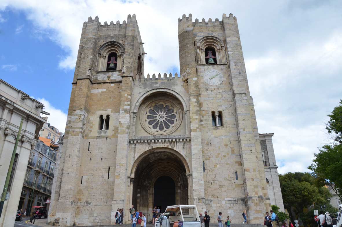 la cattedrale di lisbona