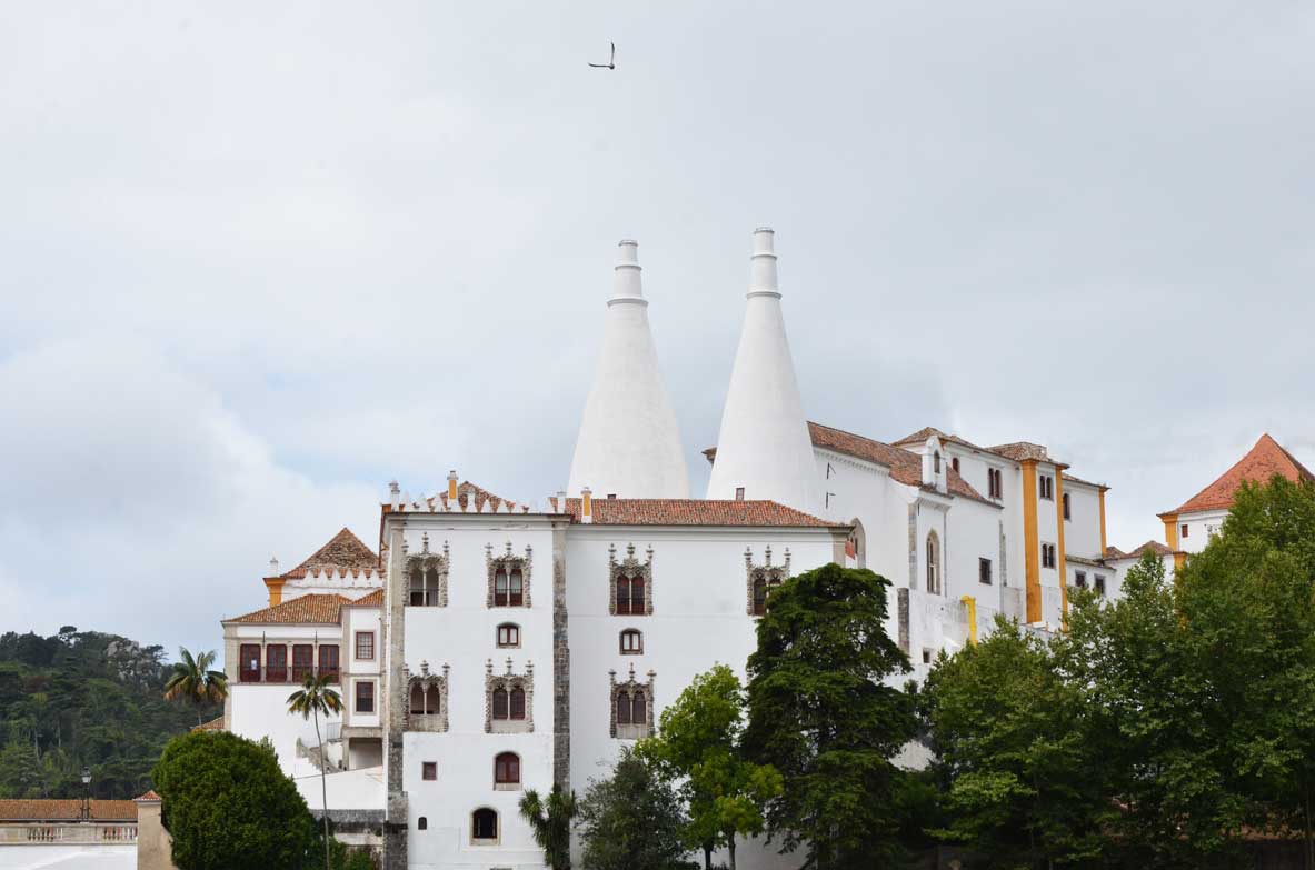 palazzo nazionale di Sintra, esterno