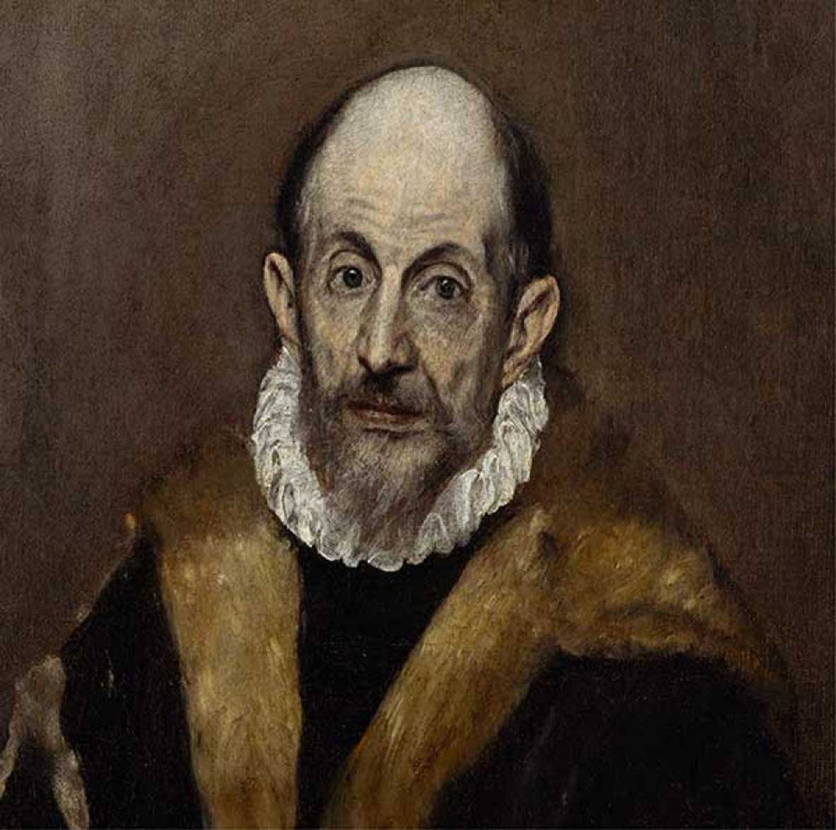 el greco autoritratto
