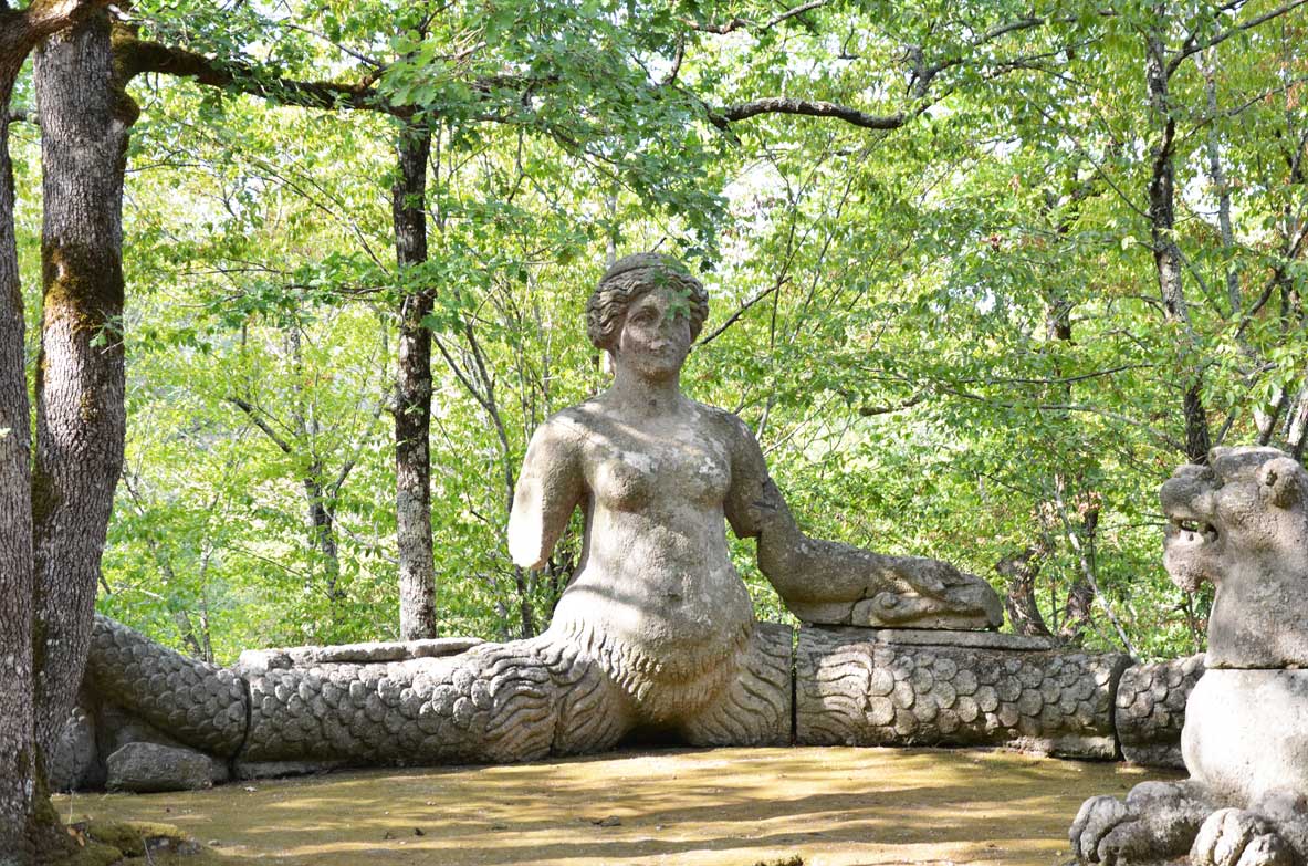 parco dei mostri sirena