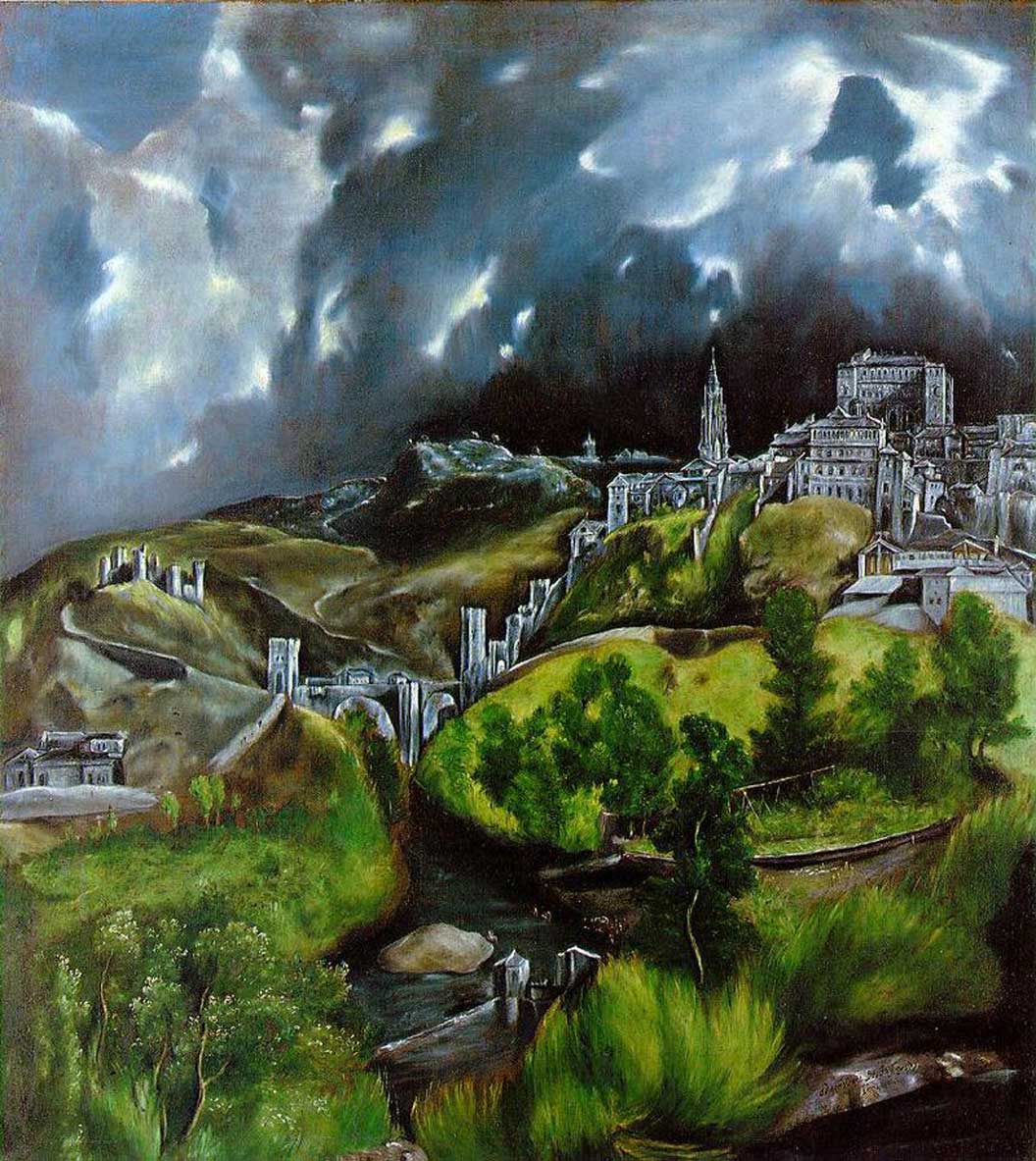 paesaggio el greco
