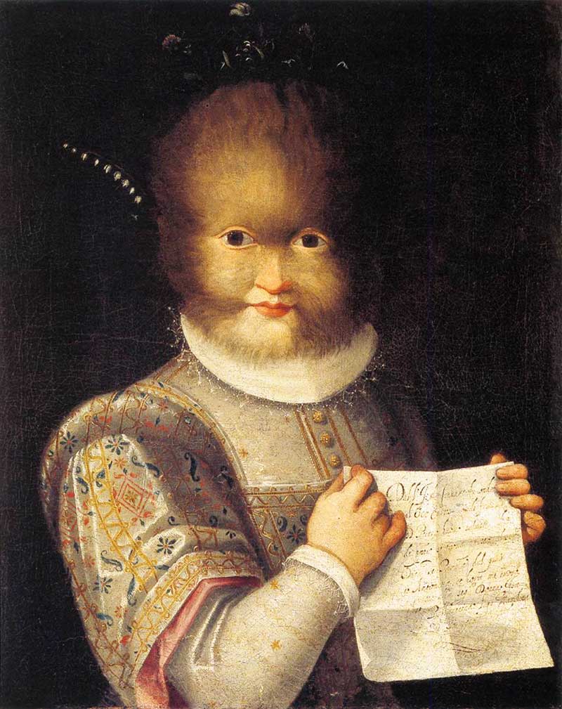 antonietta gonsalvus lavinia fontana
