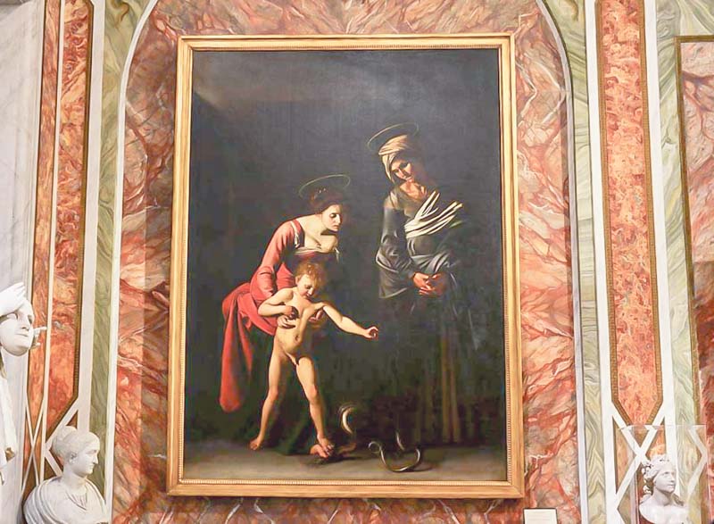 galleria borghese madonna dei palafrenieri
