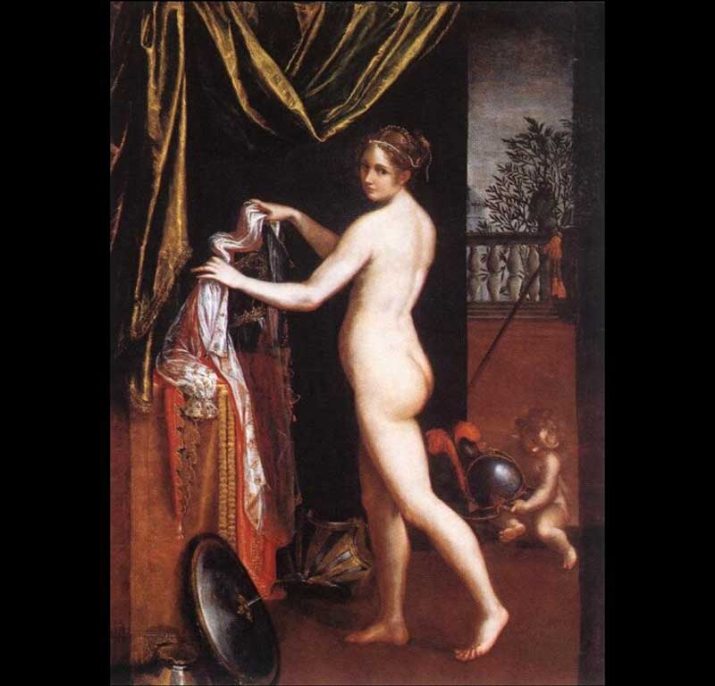 lavinia fontana minerva nuda