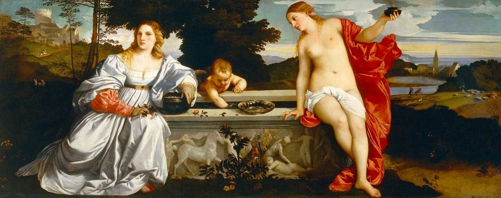 tiziano: amor sacro e amor profano