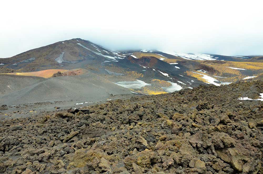 salire sull'Etna