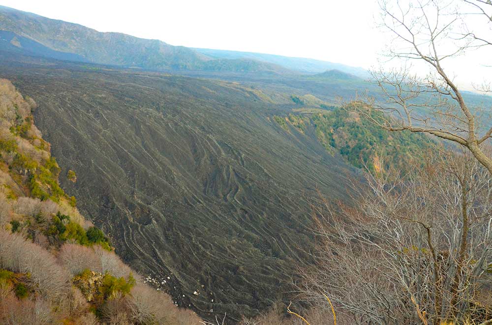 salire sull'Etna
