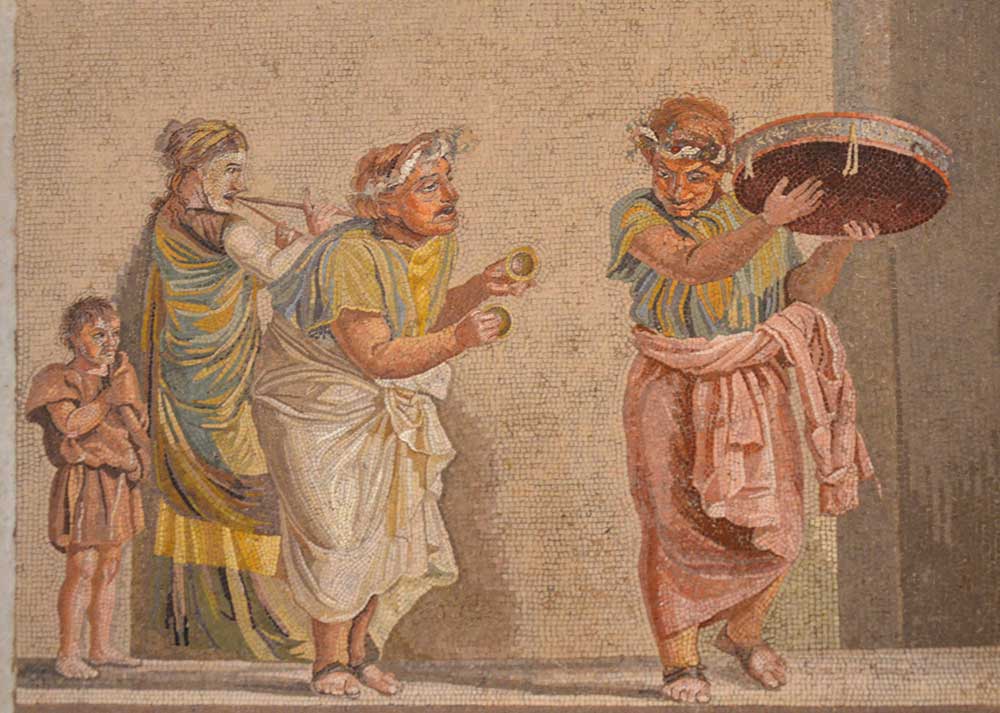 salles du musée archéologique de naples
