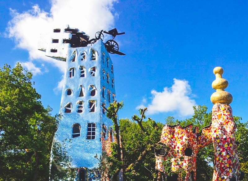 la torre al parco dei tarocchi