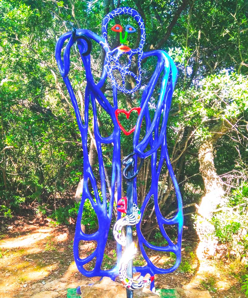 Giardino dei Tarocchi: l'eremita