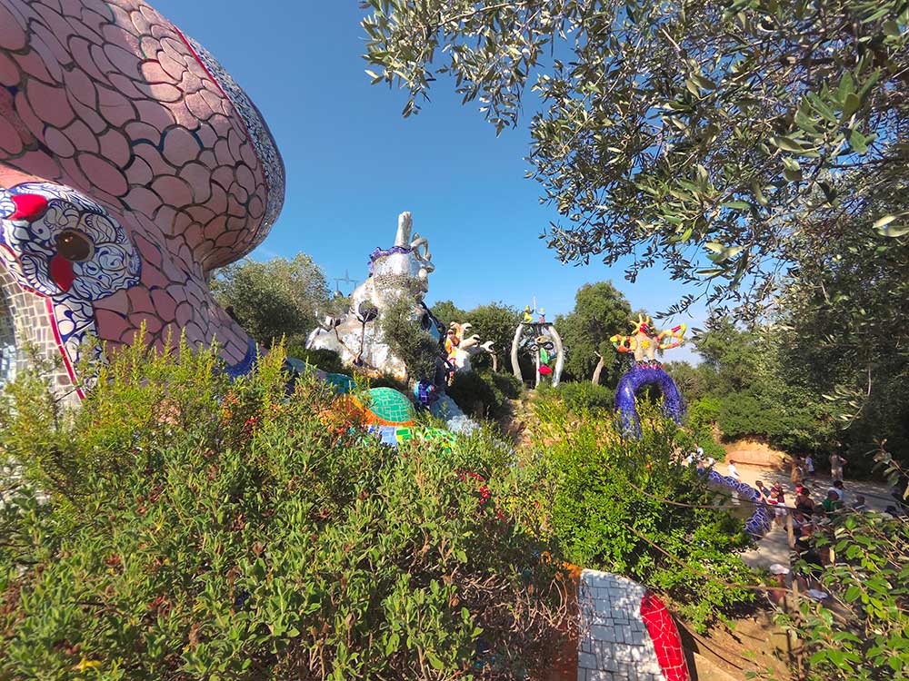 visitare il giardino dei tarocchi