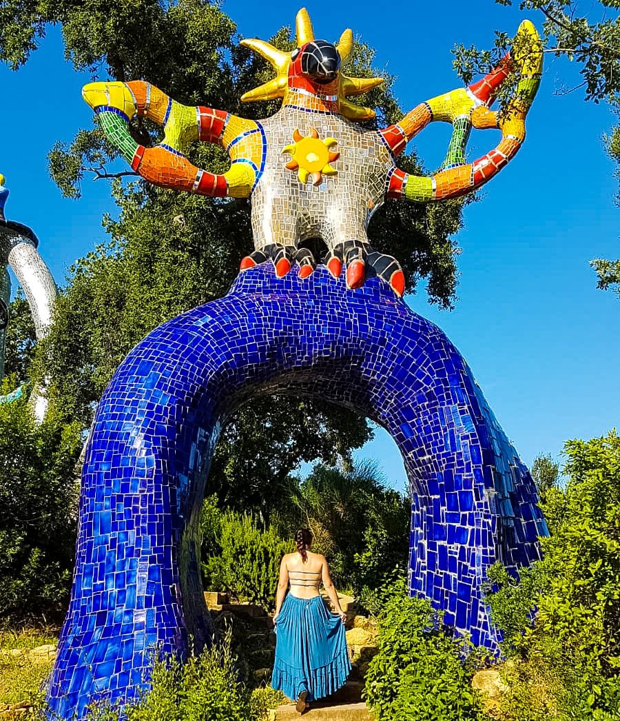 visitare il giardino dei tarocchi