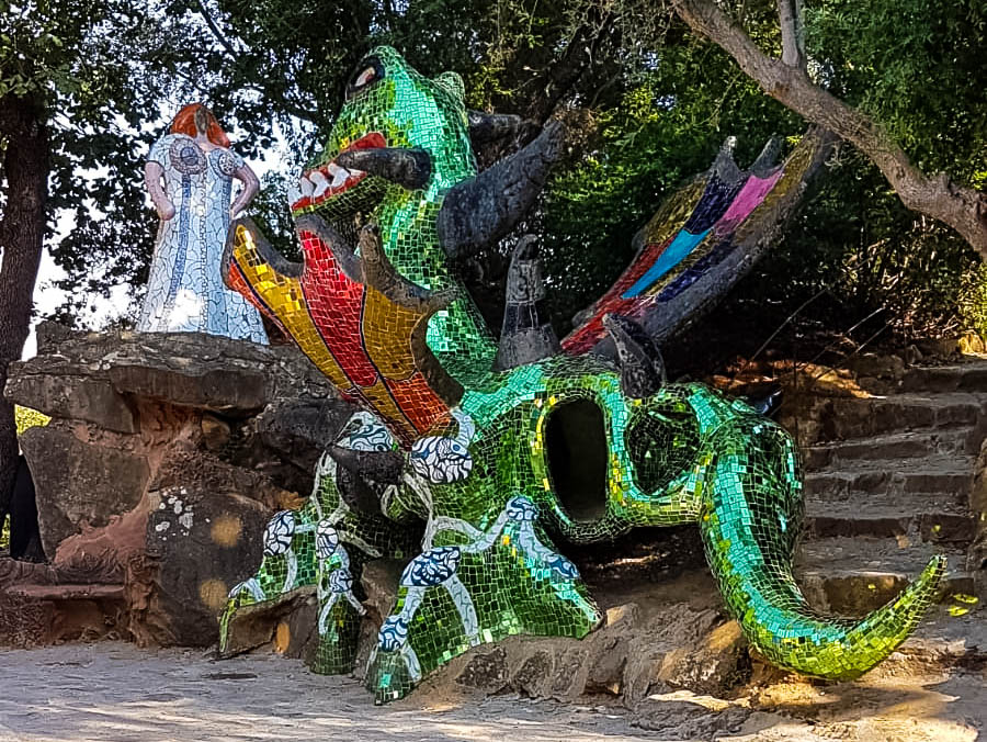 visitare il giardino dei tarocchi