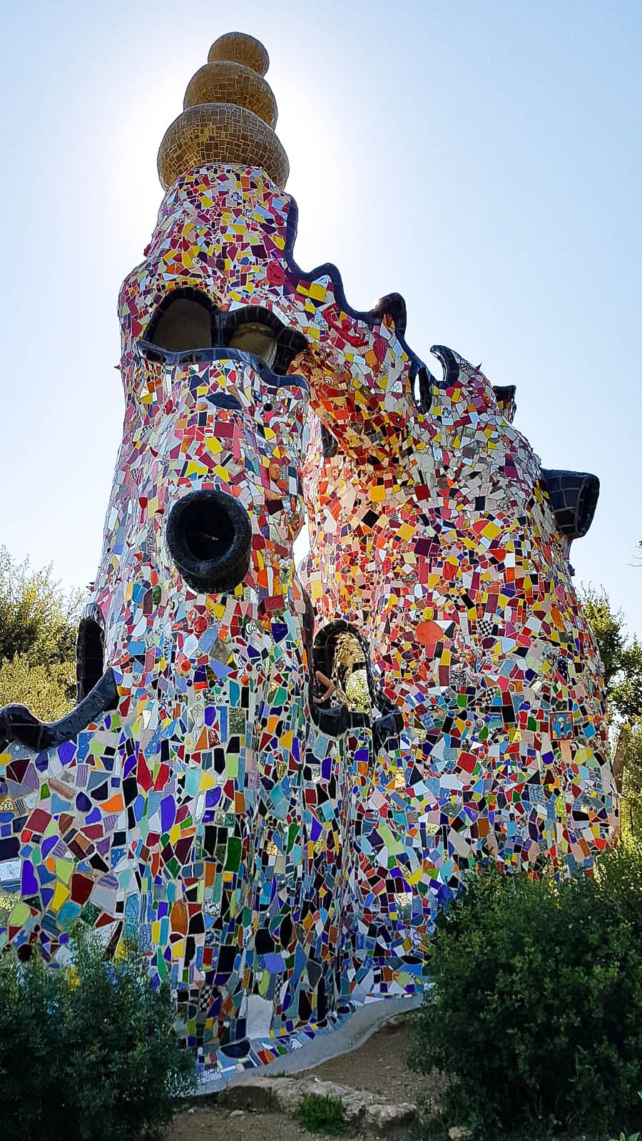 visitare il giardino dei tarocchi