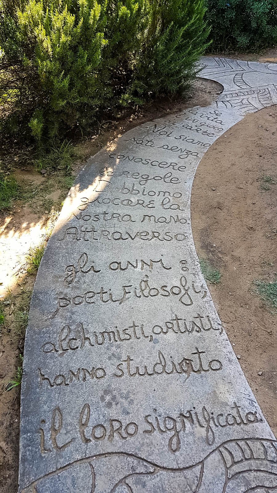 visitare il giardino dei tarocchi