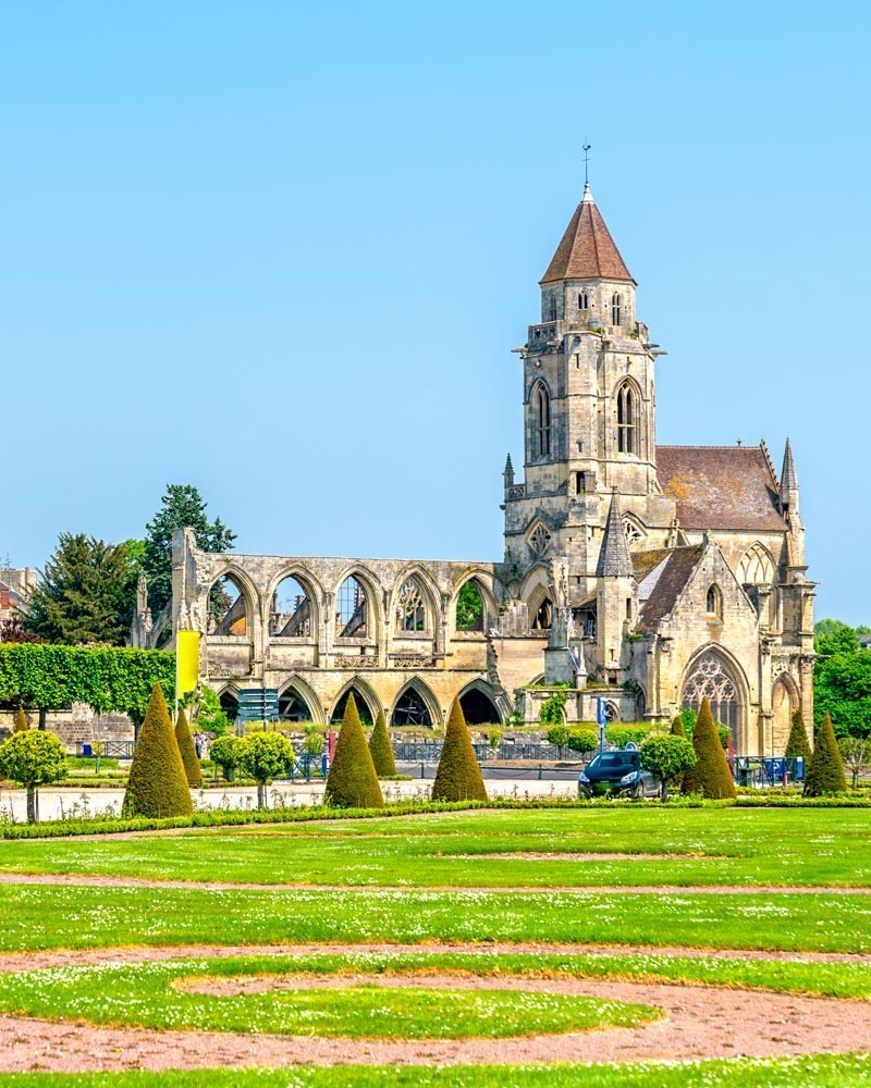 chiesa di Saint-Etienne-le-Vieux in Caen, France
