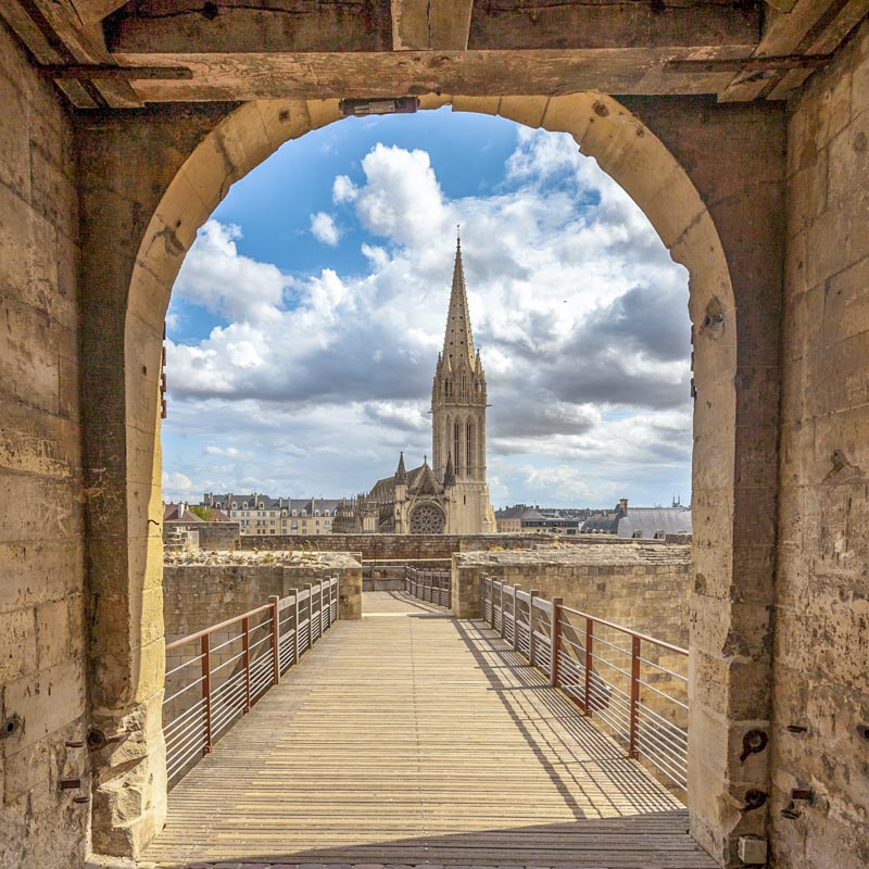 Church of Saint-Pierre in Caen, Normandy